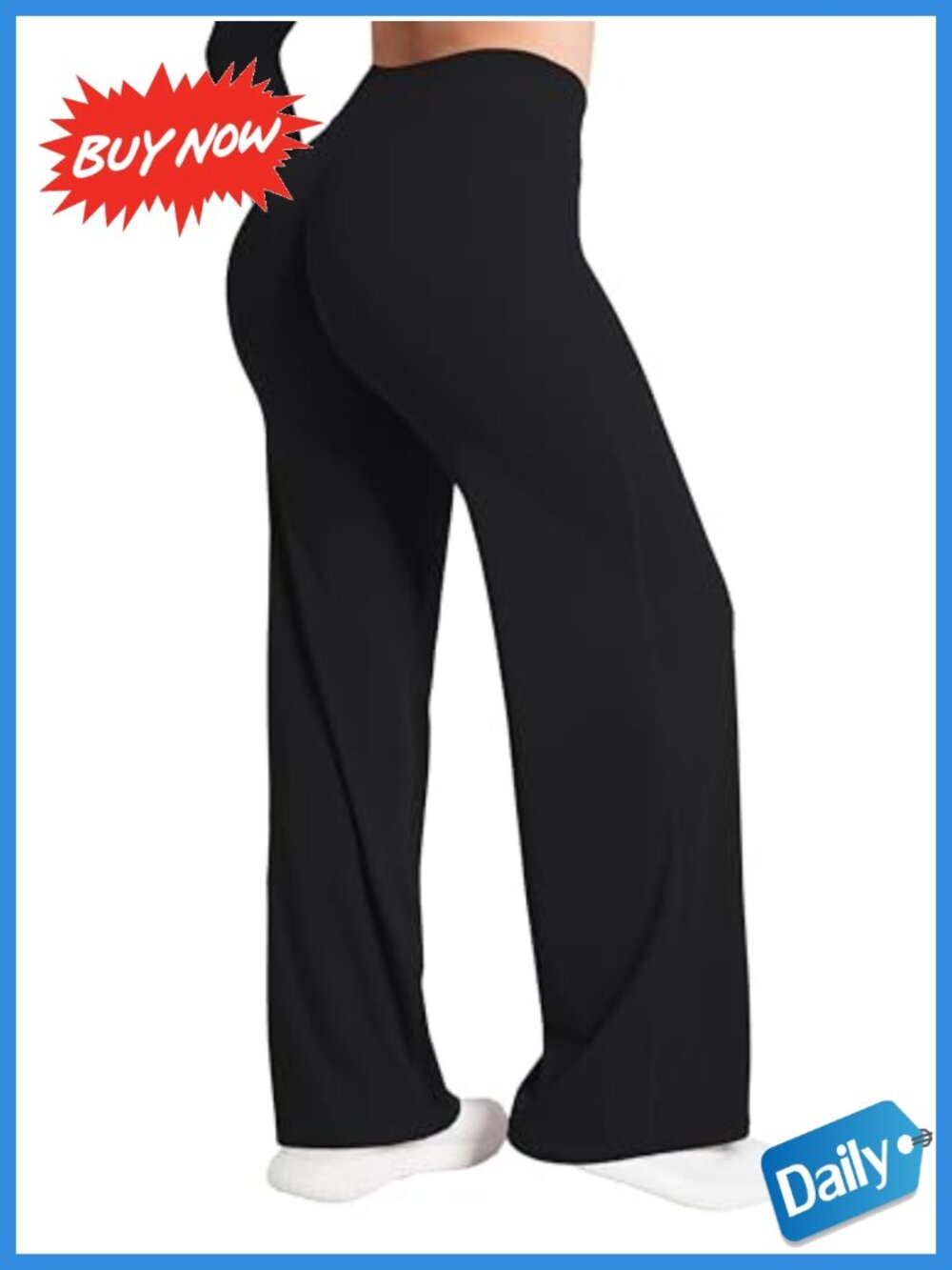 Sunzel Wide Leg Yoga Pants High Waisted Soft Stretch Pull On Women